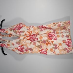 NWT Where Are You From PASSION TEOPICAL halter dress SZ M